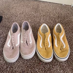 old skool vans 2pairs for 35 or 1 for 20NEGOTIABLE